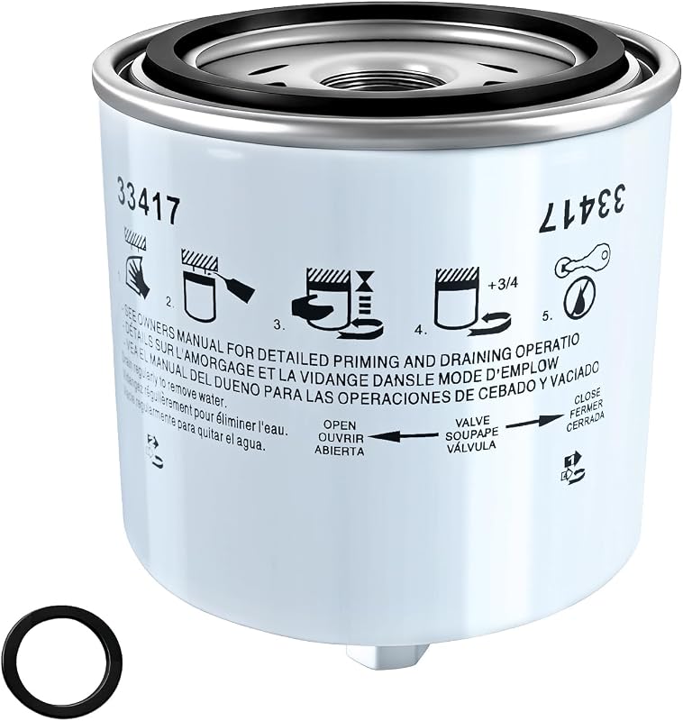 Filtro separador de água e combustível 33417 Usucrre para Ford e International Harvester – 1 unidade