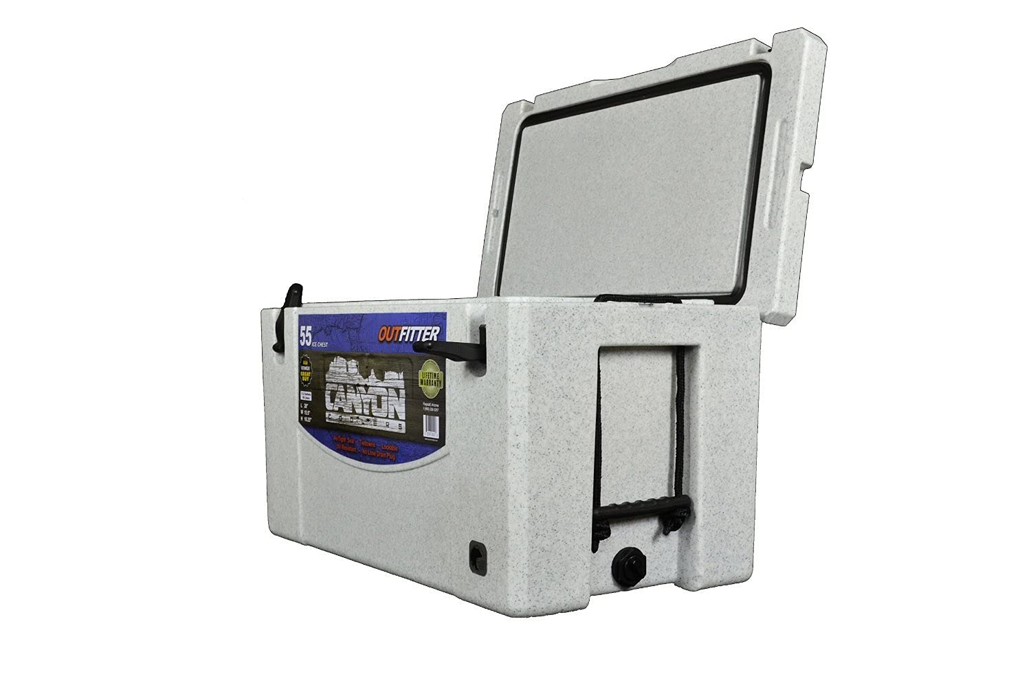 Amazon.com : Canyon Coolers Outfitter 55qt Cooler | White Marble