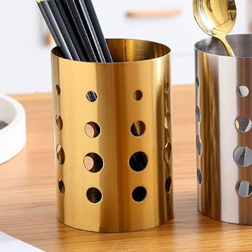 Miniatura 8 de Luxshiny 2 soportes de acero inoxidable para palillos, organizador de herramientas de cocina para utensilios, diseño elegante para almacenamiento de