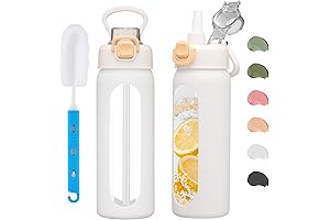 chunmo Glass Water Bottle - Empower Your Hydration