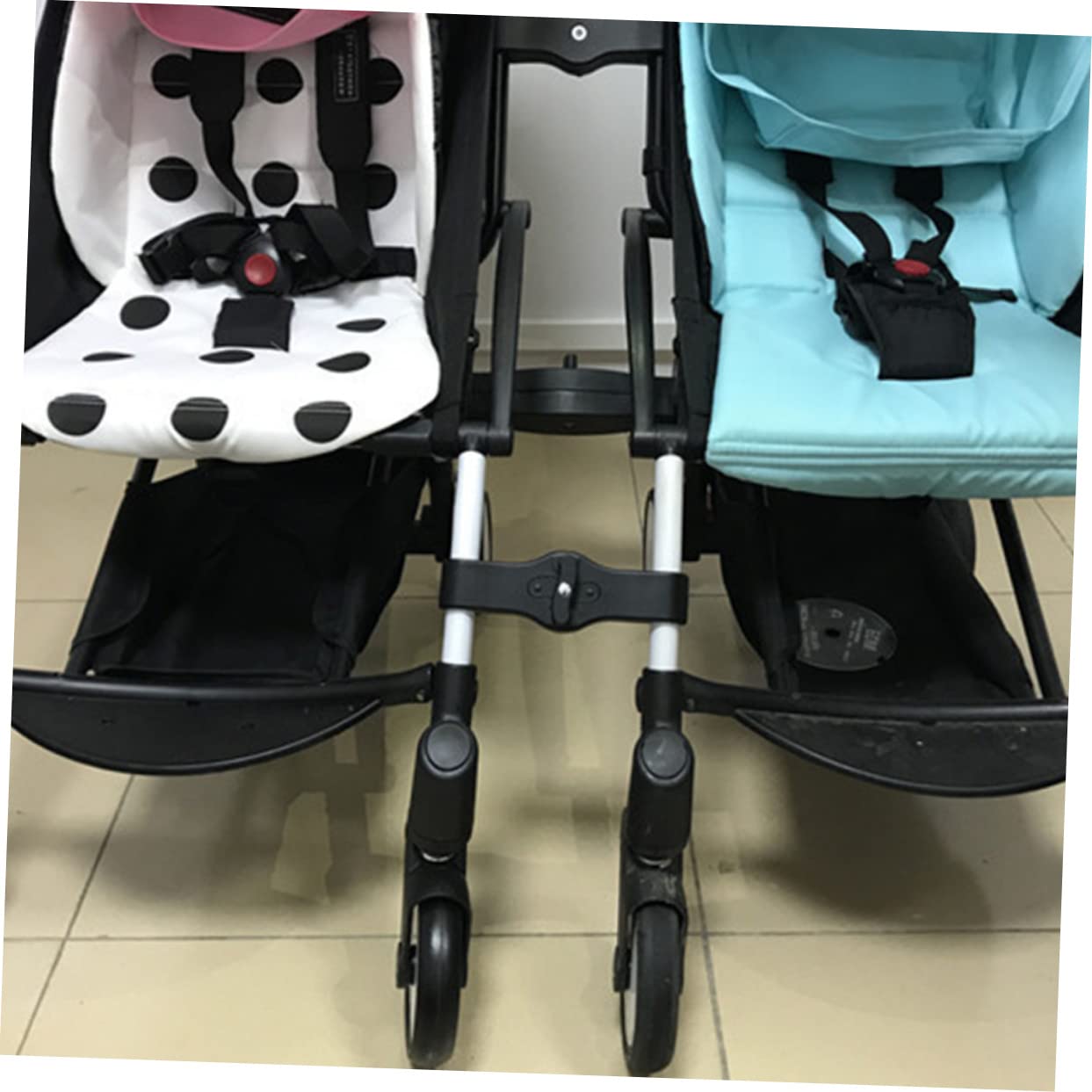 TOYANDONA 3pcs Twin Stroller Connector Versatile Stroller Accessory for Parents Babysitters Durable Easy to Use