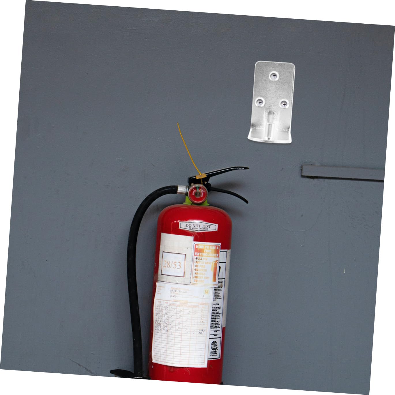 Angoily 30piezas Soporte De Pared Para Extintor De Incendios De Metal De Diseño y Fácil De Instalar Para Montaje Pared Espacios Reducidos