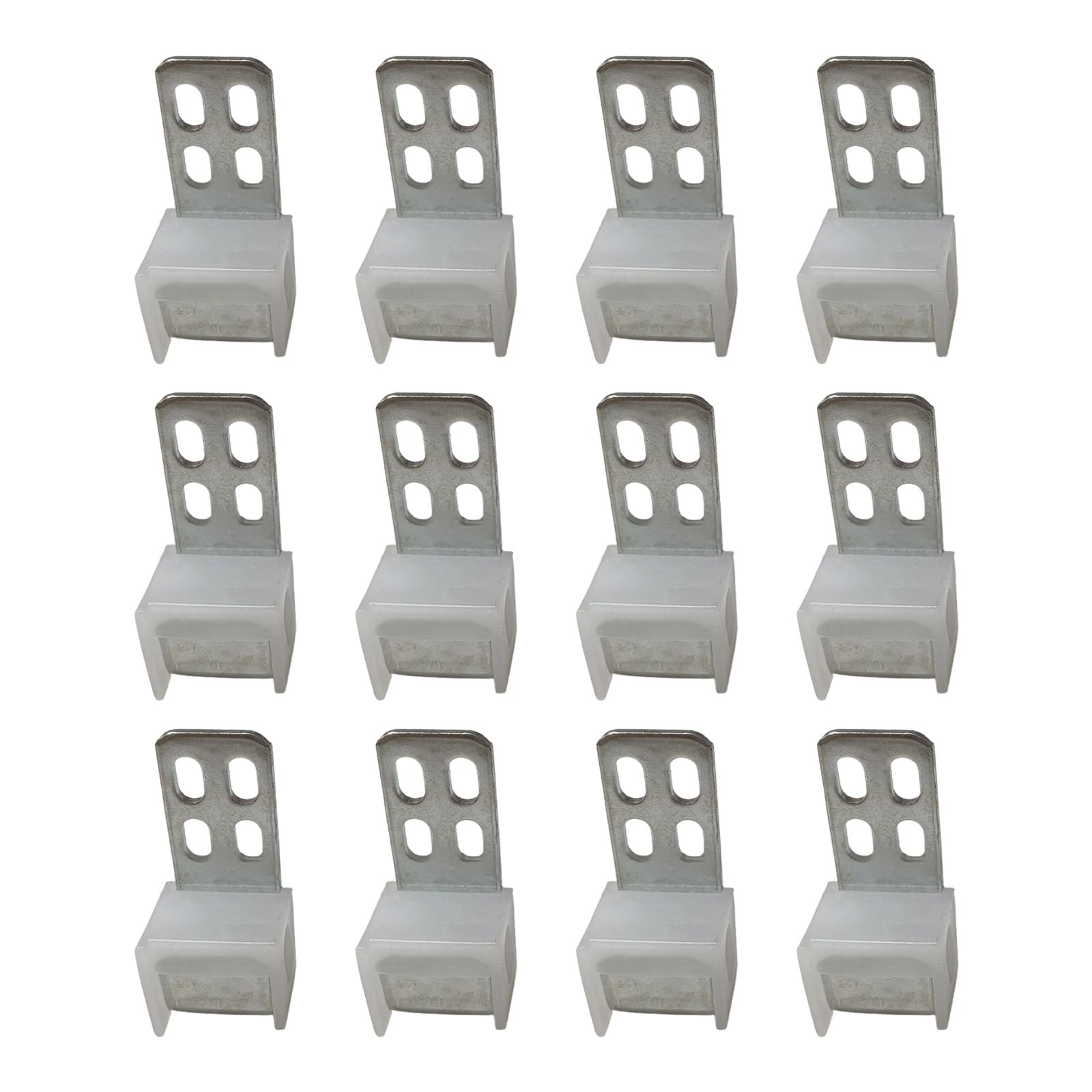 LIUZIKUN 12Pcs Sofa Spring Fixing Clips Fastener Stainless Steel Spring Buckle for Furniture Repair and Reinforcement