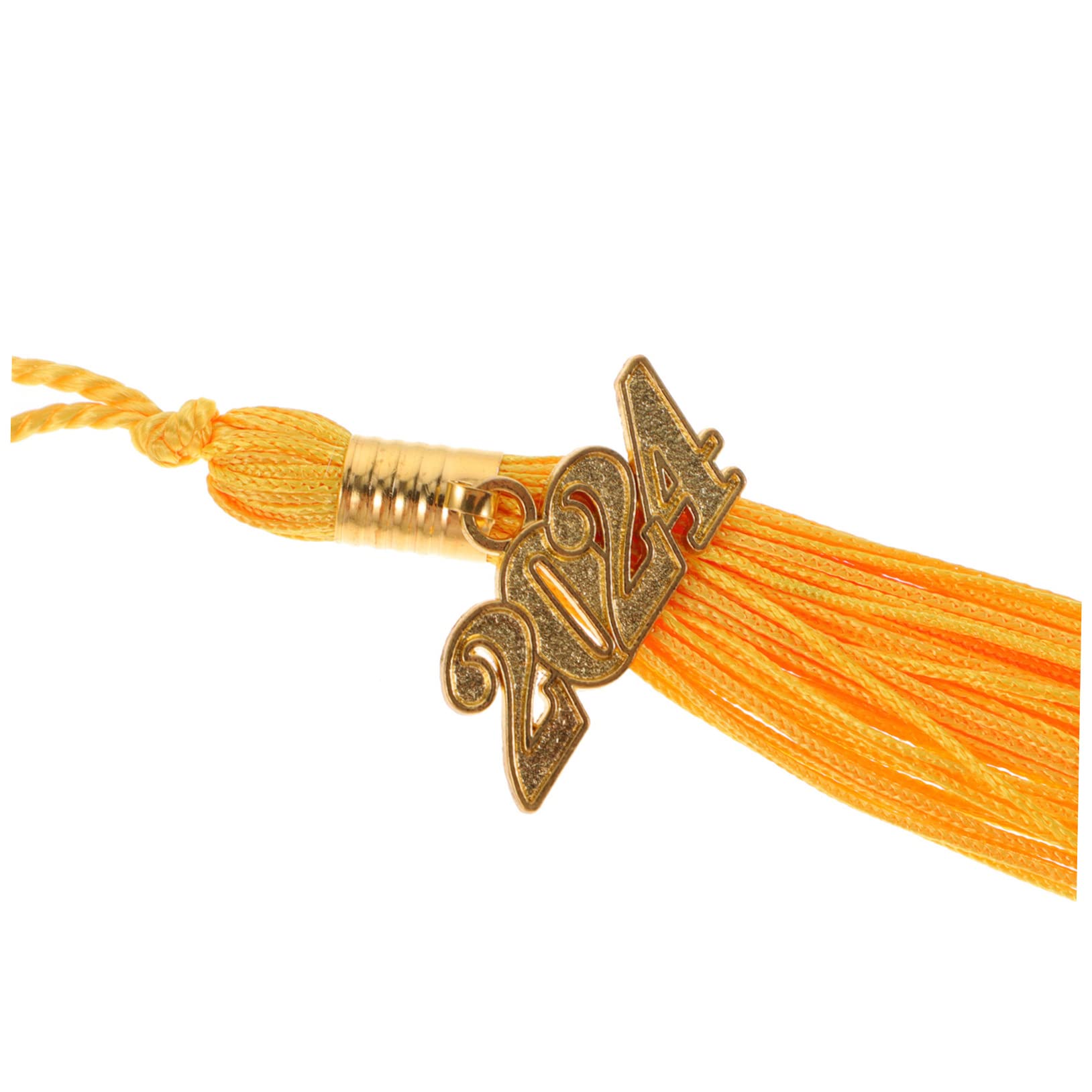 DOITOOL 48 Piezas Borlas Doradas para Graduación Adornos para Gorro de Graduación y Decoraciones de Fiesta Accesorios Elegantes para Ceremonias