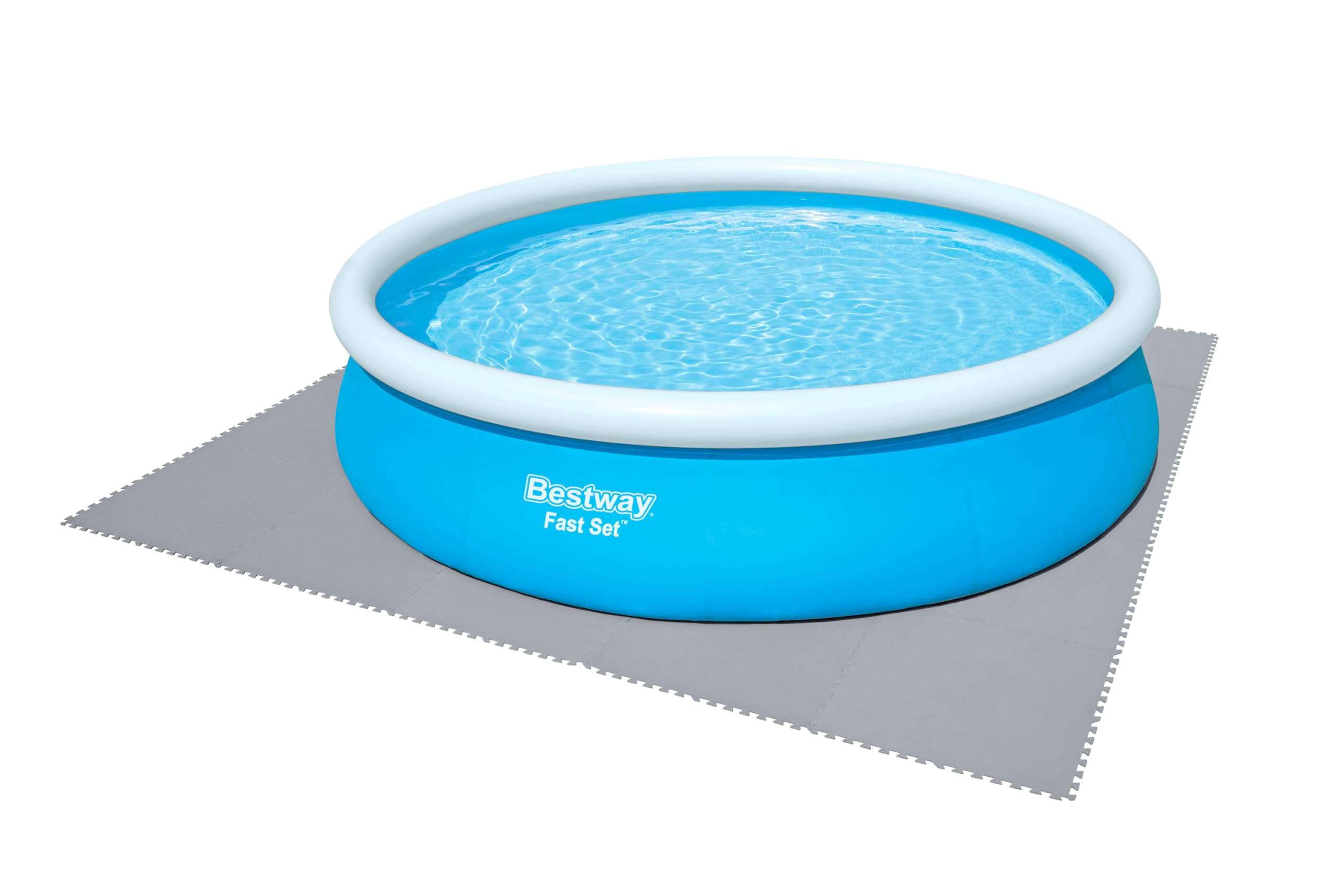 Bestway 58636-6 Tappeto componibile per piscina fuori terra da 78x78 cm