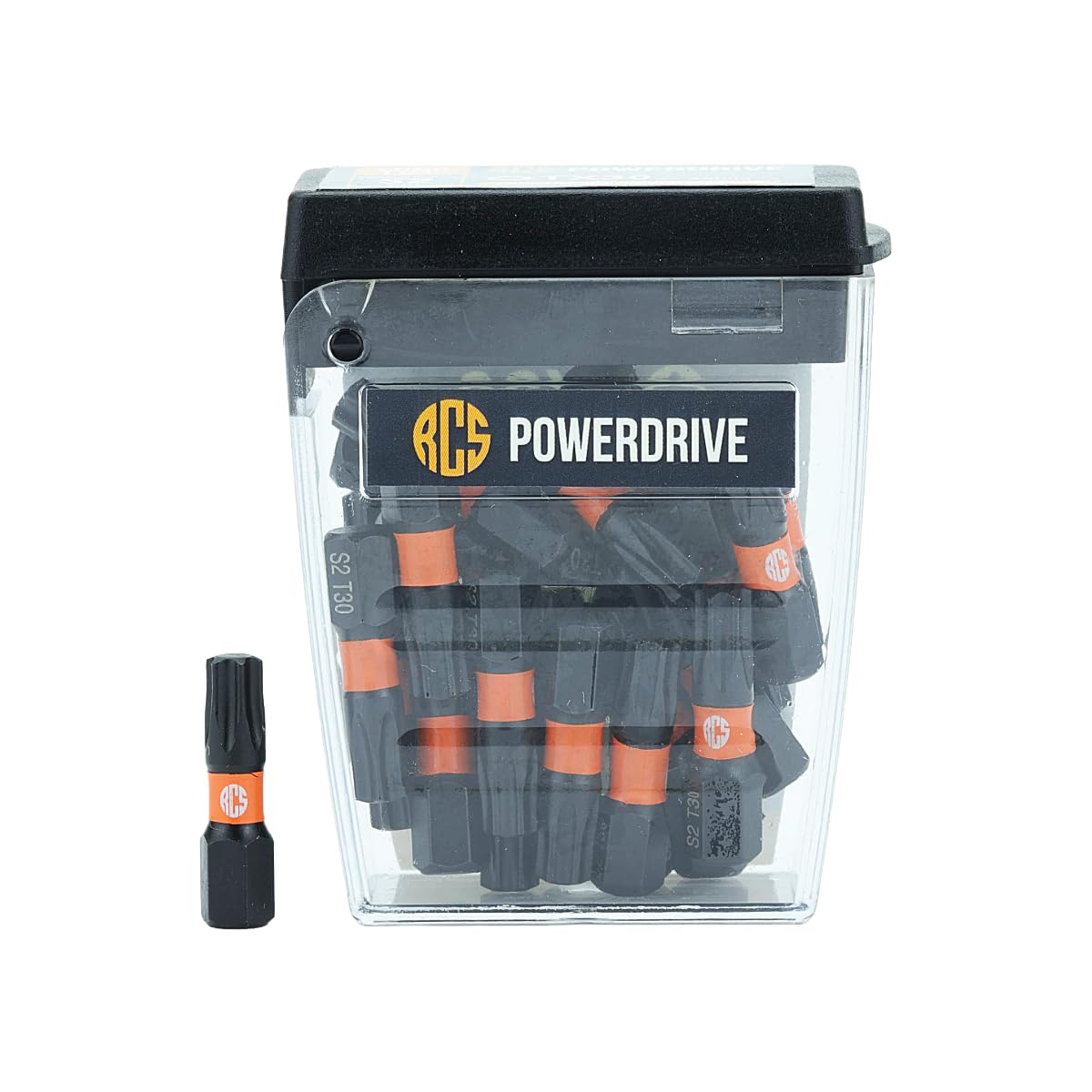 Rc Screws Rcs T30 25Mm Length Impact Screwdriver Bits (Tub Of 25)