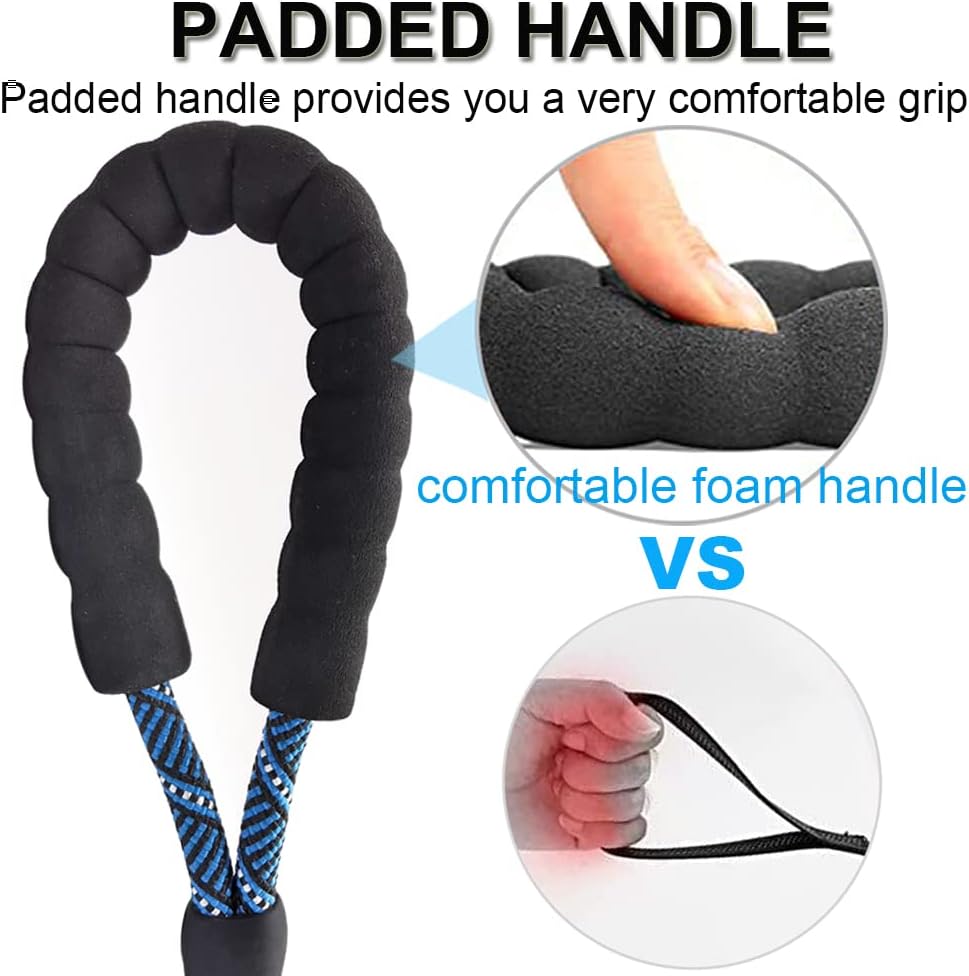 Double Dog Leash Set, No Tangle 360° Swivel Rotation Dual Strong Lead for Large Medium Strong Puppy Dogs