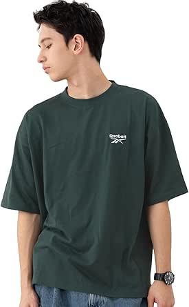 Reebok(リーボック) Tシャツ 半袖 メンズ レディース クルーネック ブランド ロゴ ワンポイント カジュアル スポーツブランド