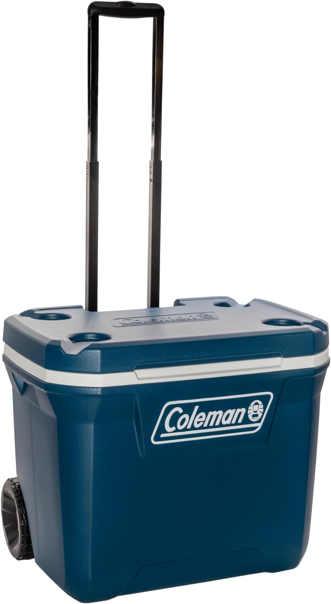 3000005157 Polypropylene Xtreme Wheeled Ice Box, 50 Quart (Blue)