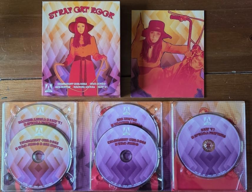 Stray Cat Rock Bluray Limited Box Set Edition - USA image 4