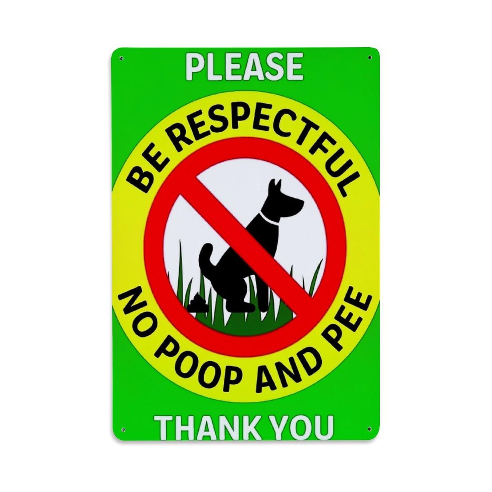 Jdfenggu Vintage No Poop And Pee Sign Retro Metal Tin Sign, Decor Art Poster For Bar, Home, Man Cave, Kitchen, Laundry Room Gift 8X12inch