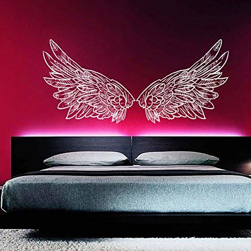 Wall Decals Big Wings Bird Angel God Guardian Nursery Children Kids ...