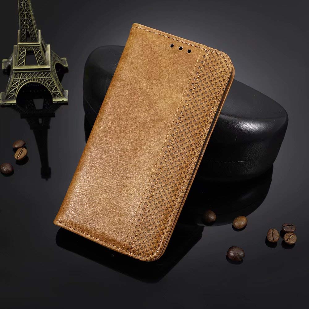 SONWO Cover Portafoglio In Pelle PU Per Nokia 1.3 – Con Supporto E Slot Per Schede (Rosso)
