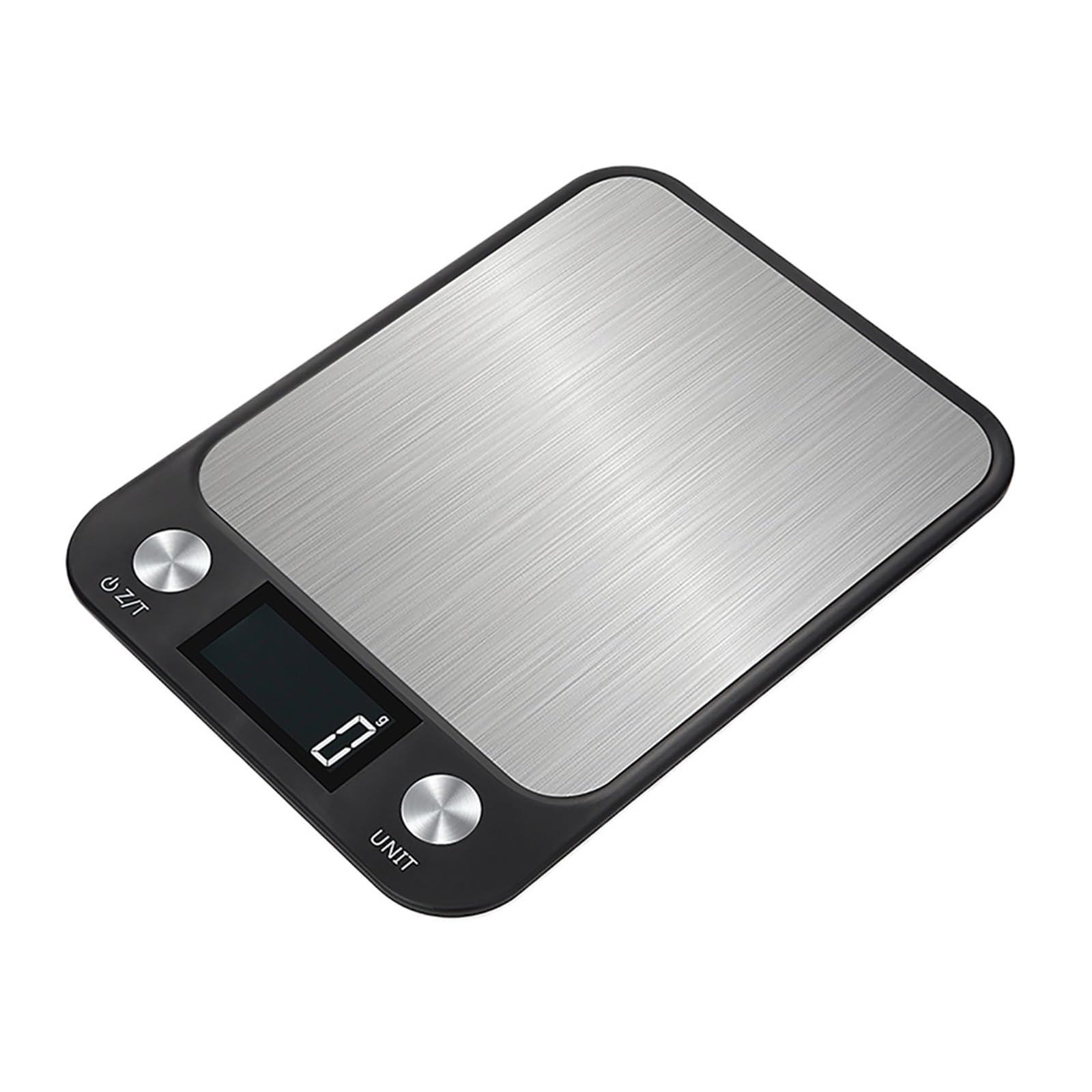 HPTHLY Kitchen Scale 1g Electronic Digital Scales Smart Weighing Food Coffee Balance Stainless Steel Design for Cooking and Baking (Black-15Kg)