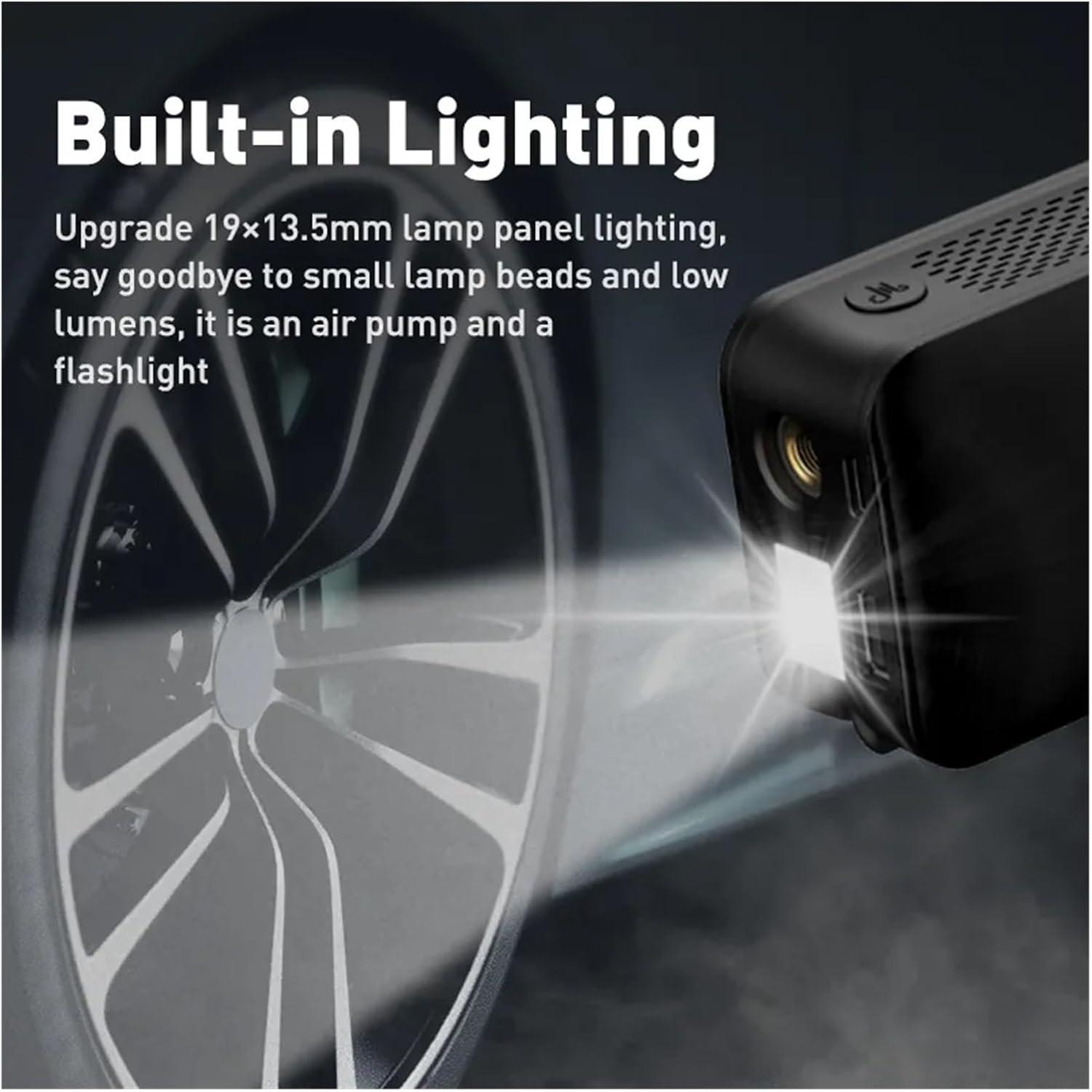 充電式エアポンプタイヤインフレータポータブルコンプレッサーデジタルコードレス車のタイヤインフレータバイク自転車ボール 使いやすい