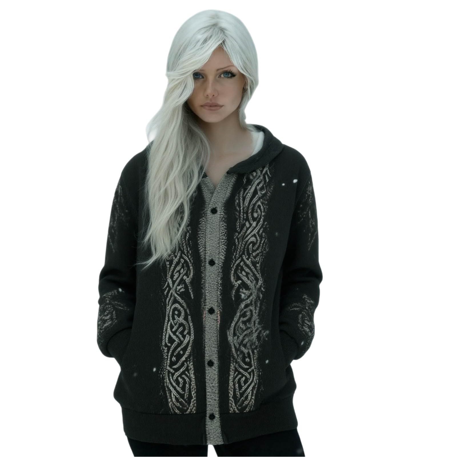 Sweat à capuche molleton WWricotta pour éviter le froid et les pulls rigides - 6