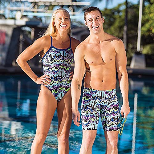 Dolfin Chloroban Team Solid Suit Womens - Black 34 #TOP3
