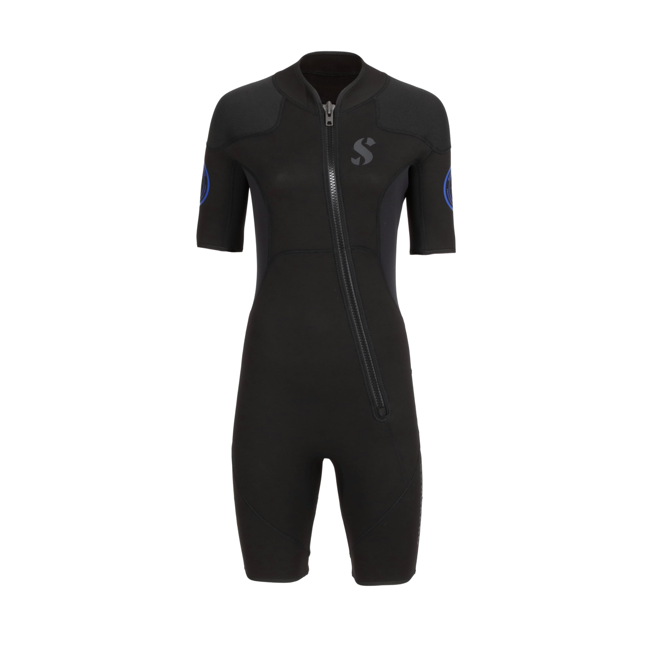SCUBAPRO Oneflex Shorty Women's Diving Wetsuit, 2.5mm, Short Sleeve, X-Foam Neoprene, S