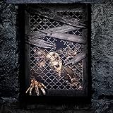 FUN LITTLE TOYS Halloween Zombie Screen, Window Door Cover Party Decors