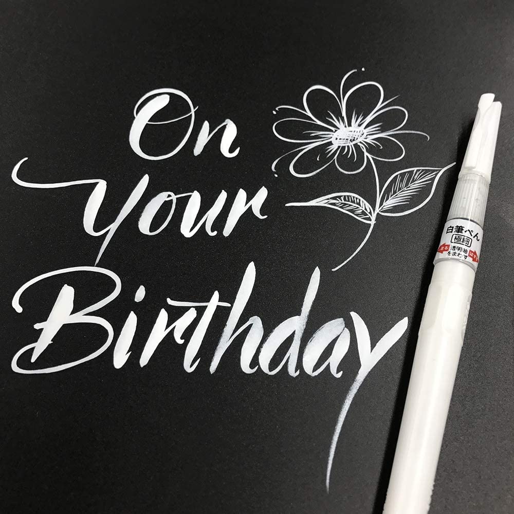 Zig Special Set, Illustration Basic Set Cartoonist White Brush Pen