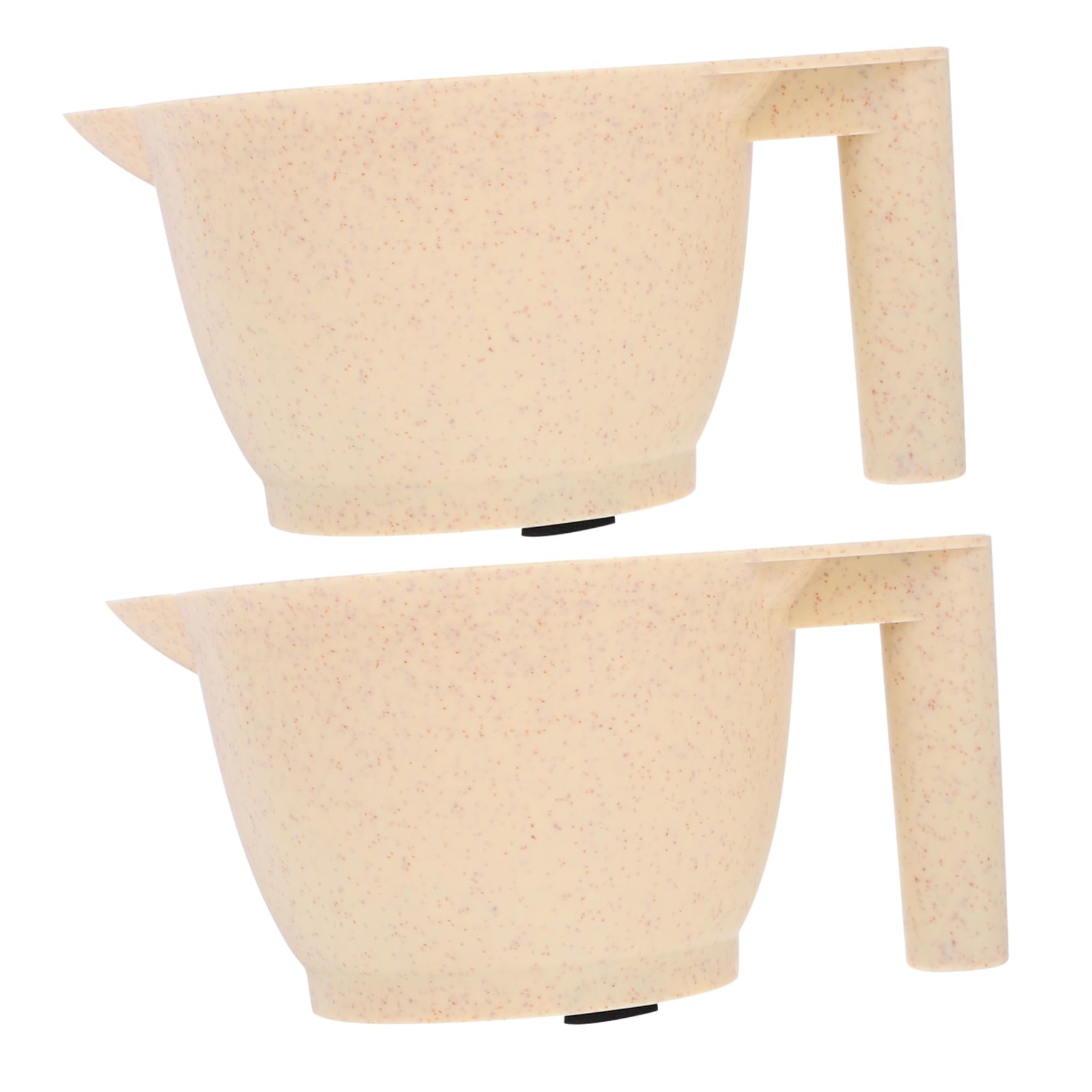 TOVINANNA Pp Material Hair Dye Mixing Bowls Portable Sturdy for Salon Hair Tinting Diy