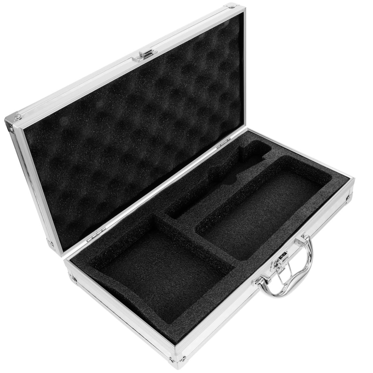 Abaodam Custodia Rigida Per Microfono Wireless Portatile 13.78X7.56X2.56 Pollici Con Imbottitura Protettiva Interna Valigetta Leggera Impermeabile Per Eventi Esterni Cantanti Ktv