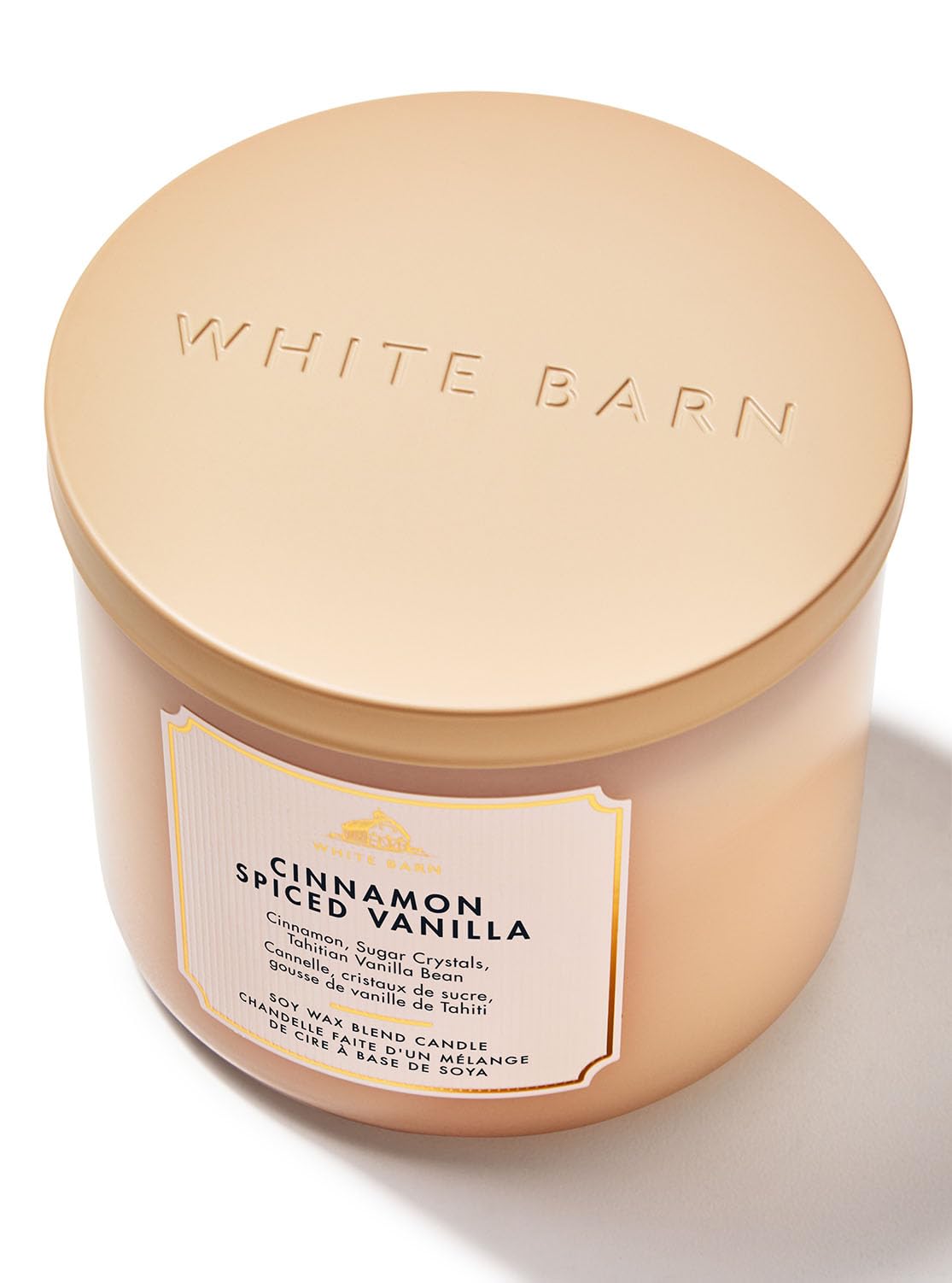 Bath & Body Works Cinnamon Spiced Vanilla 3-Wick Candle-image-39