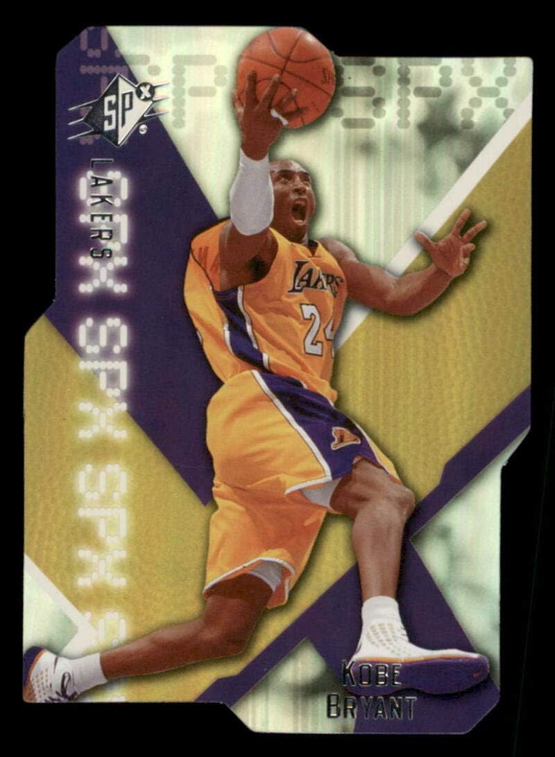 Basketball NBA 2008-09 SPx #48 Kobe Bryant NM Near Mint Lakers die cut