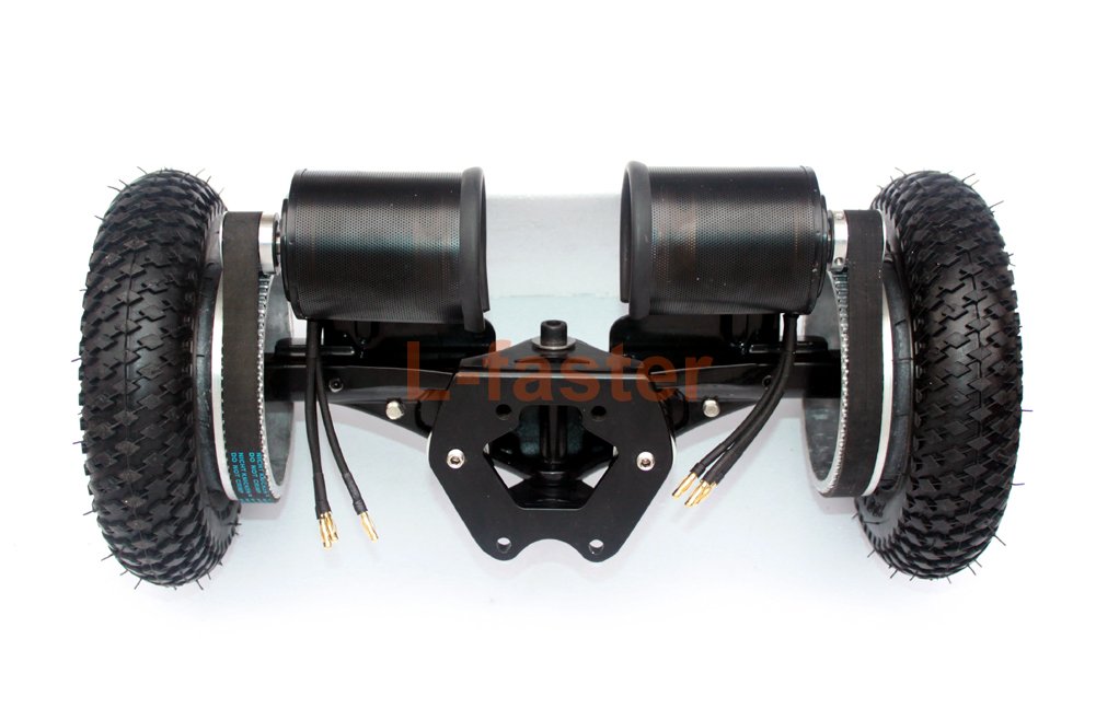 Camion Off Road Planche 27,9 cm avec 20,3 cm gonflage Pneu motorisé à gaz Longboard Truck extérieur Extreme Sport Planche de Surf (Drive)
