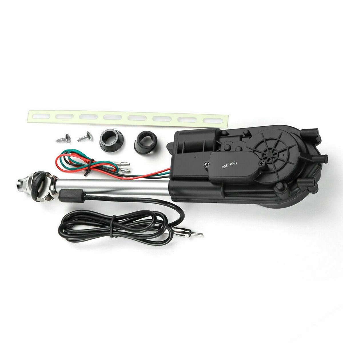 Antena AutomáTica de EnergíA EléCtrica Universal Coche SUV Am y FM Radio MáStil Antena 12V