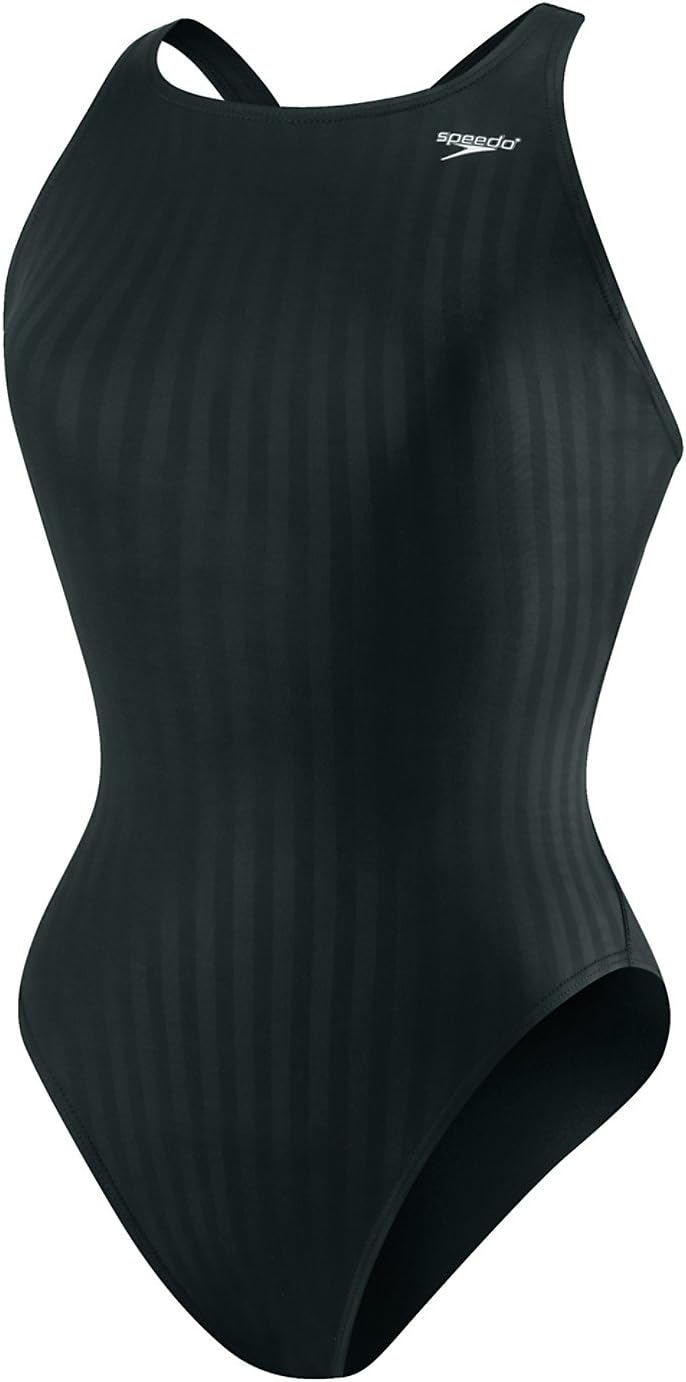 Speedo 719039 Youth Aquablade Recordbreaker One Piece, Schwarz 20 YTH