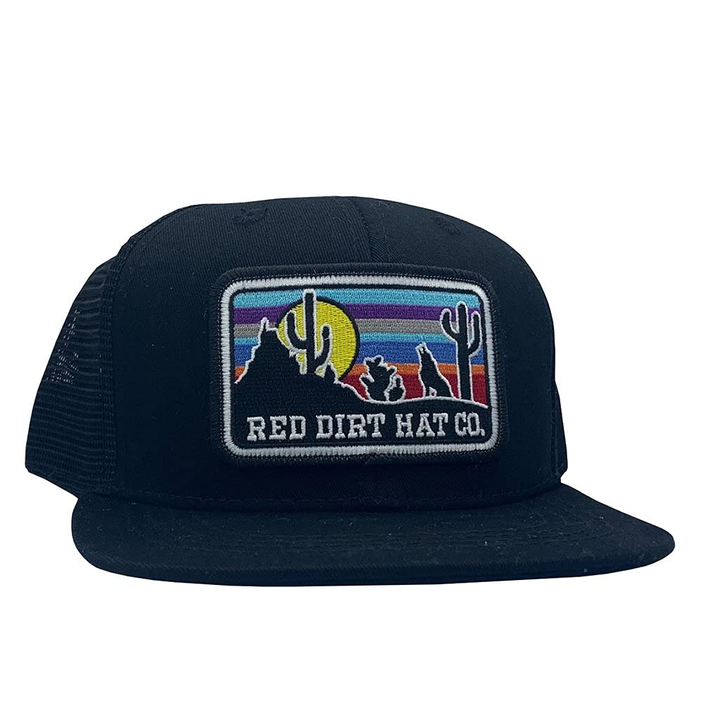 Red Dirt Hat CompanyMens Desert Scene Patch Cap O/S Black
