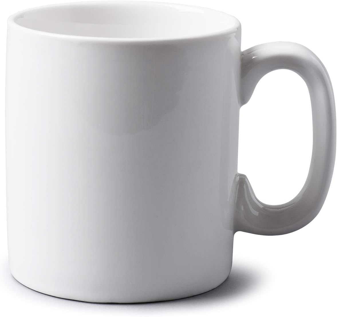 WM Bartleet & Sons 1750T327 Traditional Porcelain Mug/Cup, 0.7pt/400ml – White
