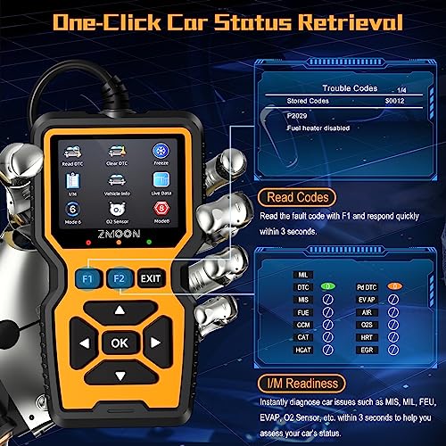 Zmoon 9235 Zm201 Professional Obd2 Scanner Diagnostic Tool thumb #2