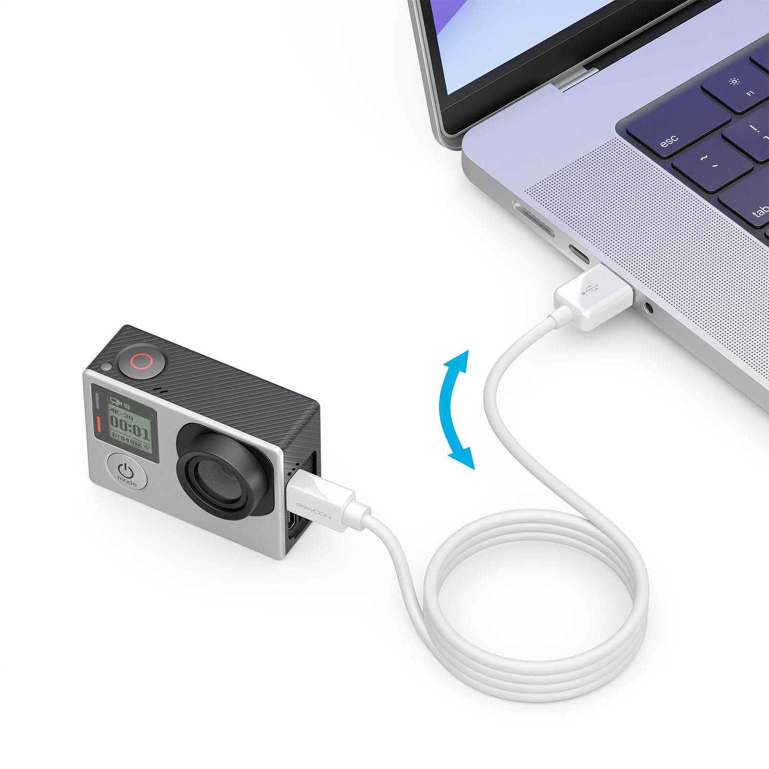 Adeqwat Cavo Di Ricarica Multi-funzione 3-in-1 Certificato - Foto 8