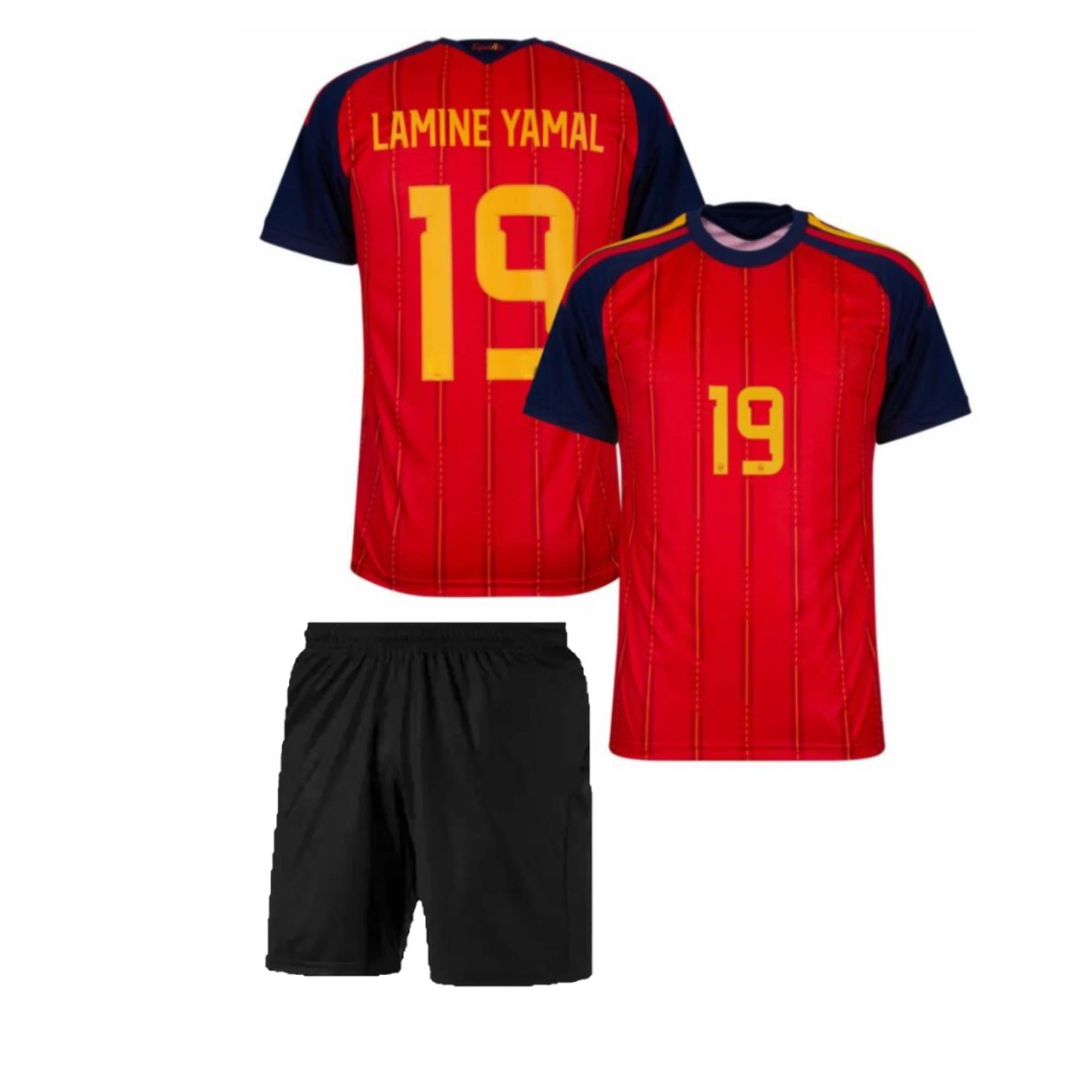 Sports Soccer New Lamine Yamal Tshirt Jersey with Blksh 2026 for (Men,Kids&Boys)-picture-10
