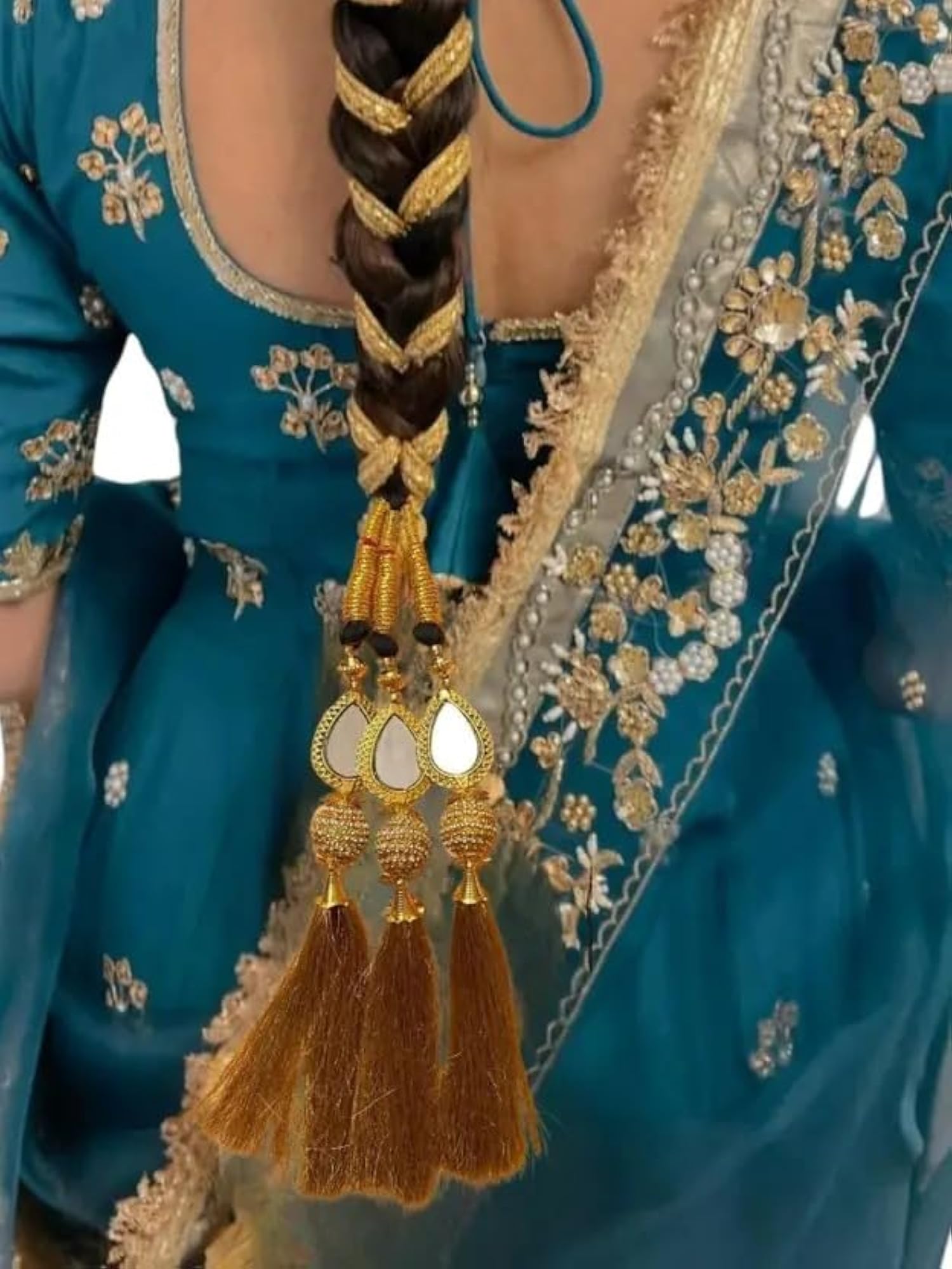Women's Patiala Shahi Paranda Traditional Hair Accessory