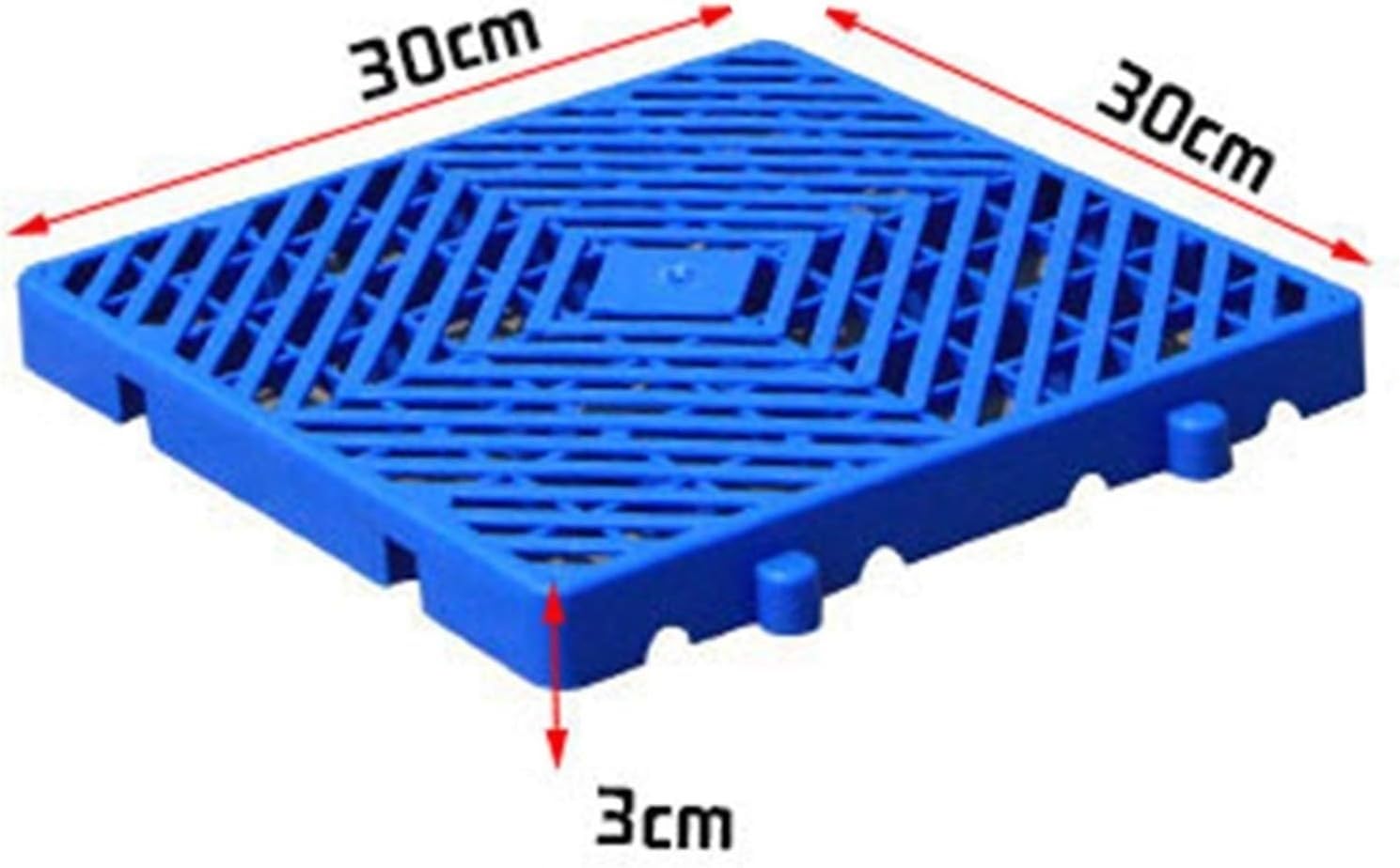 Pallet In Plastica Con Ventilazione A Griglia Impermeabile | For il garage del supermercato nel seminterrato(30x30x3cm)