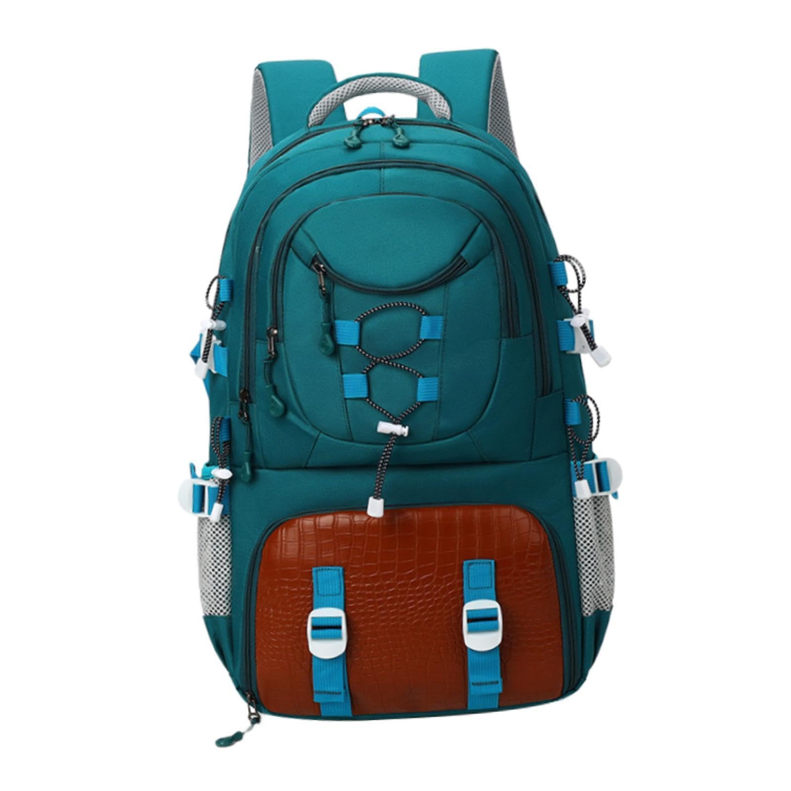 LOOM TREE® Hiking Backpack Men Women Travel Bag for Mountaineering Trips Outdoor Sports Dark Green | Outdoor Sports | Camping & Hiking | Hiking Backpacks | Day Packs-image-47