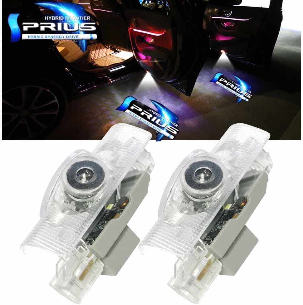 Luces LED Corolla elimina la oscuridad al abrir la puerta proyector logo de cortesía pack 2