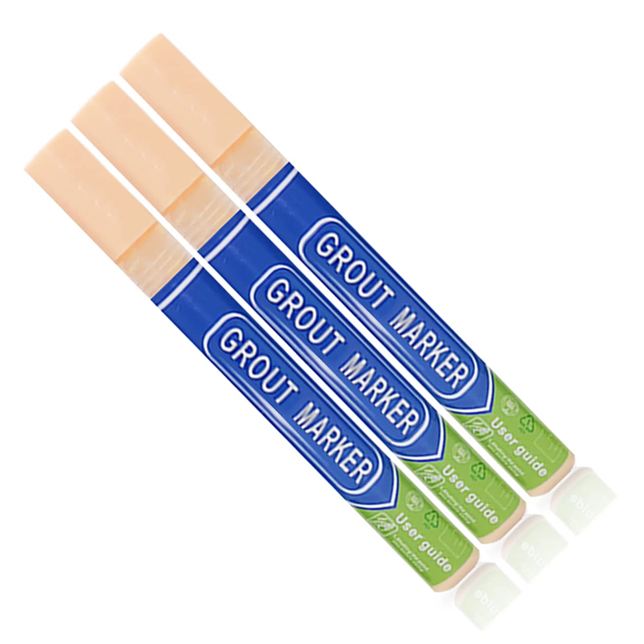 3Pcs Tile Grout Pen Repair Pen Set (3Pcs Light Grey) Waterproof Marker Grout Restorer Pen for Wall Floor Tile Lines -Narrow 2-5mm with Extra Tip (3 x 7ml) (B09WSPG7NC) Amazon Price History, Amazon Price Tracker