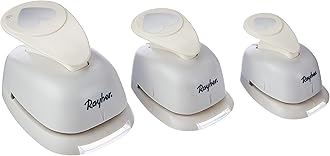 RAYHER Heart Paper Punches, Set of 3