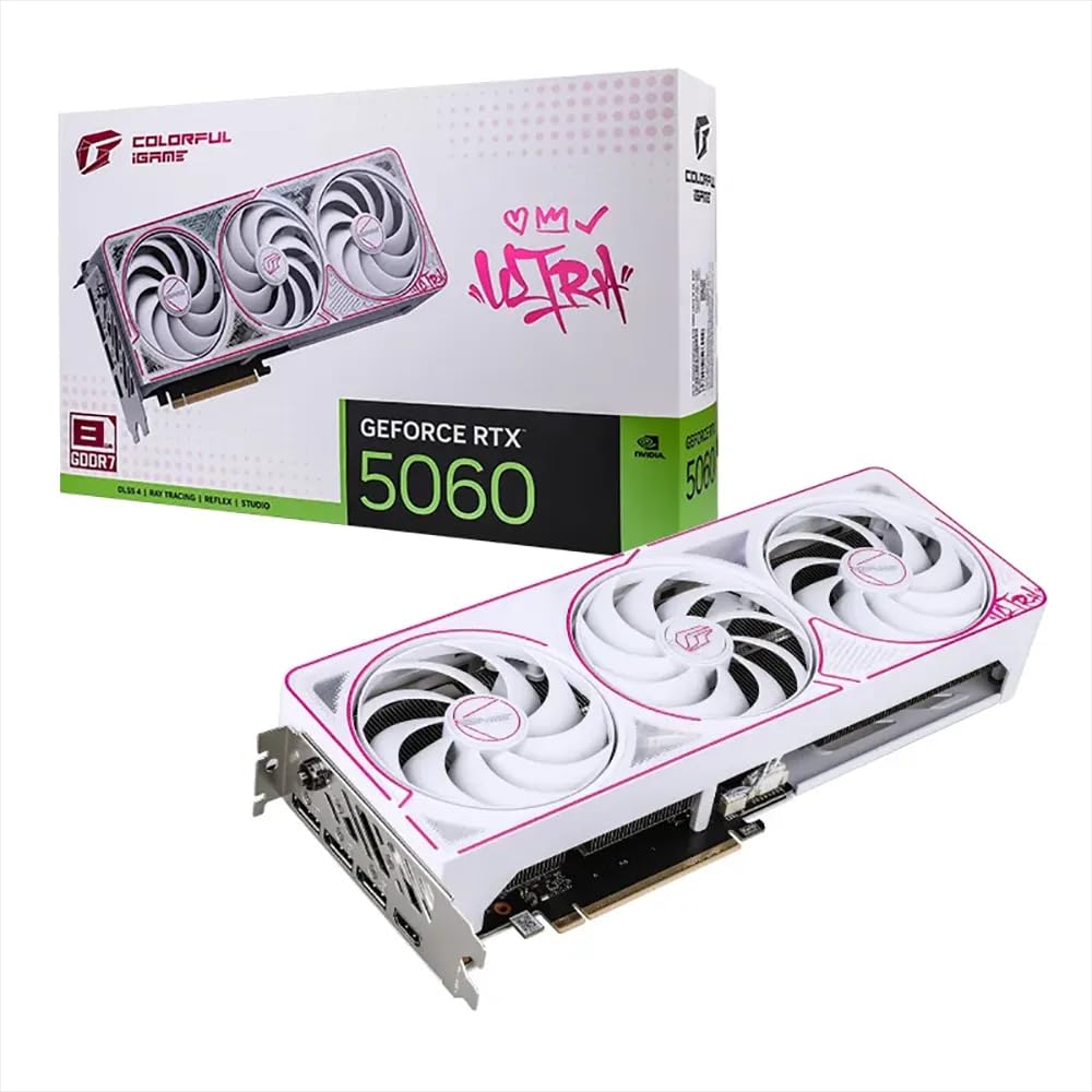 Colorful iGame GeForce RTX 5060 Ultra W OC 8GB GDDR7 128 Bit