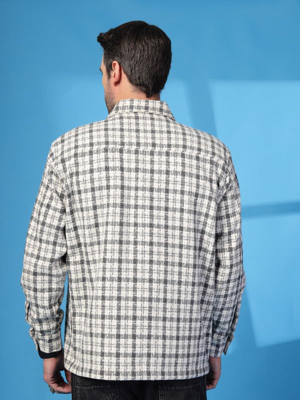 Image of CHKOKKO Men's Polyester Regular Jacket