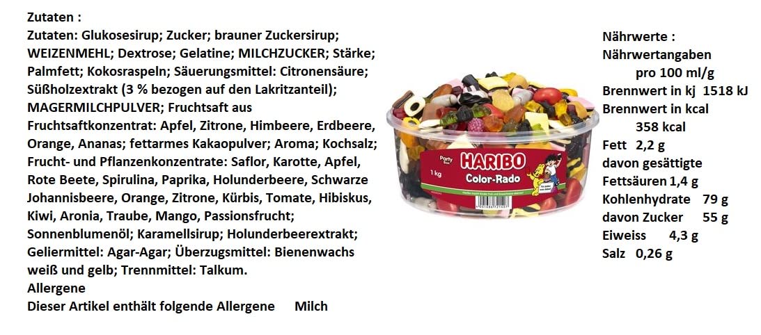 8 Dosen Haribo Lakritz Mix aus 7 Sorten 1x Salino, 1x Salzbezeln, 1x Vampire, 1x Viola, 1x Lakritz Schnecken, 1x Konfekt Stangen 2x Color-Rado