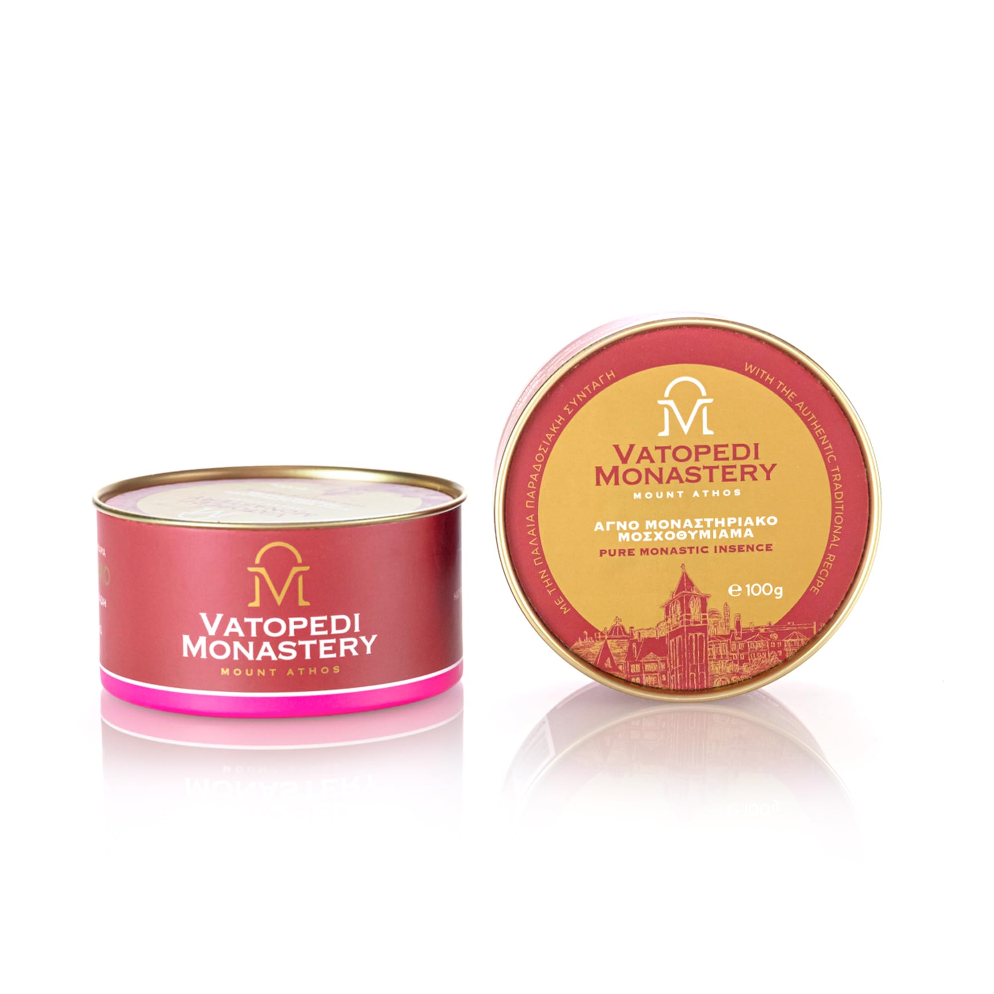 Pure Monastic Incense from Mount Athos with the Authentic Traditional Recipe 100gr (Wild Rose) โ image 1