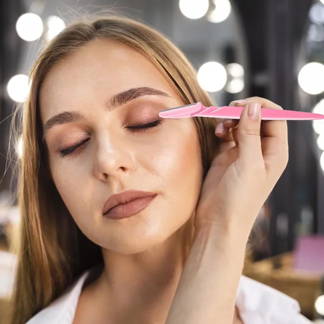 WeddHuis 9 Pezzi Rasoio Sopracciglia Rasoio Viso per Donne Eyebrow Shaper per Viso Corpo Sopracciglia Donne Uomini