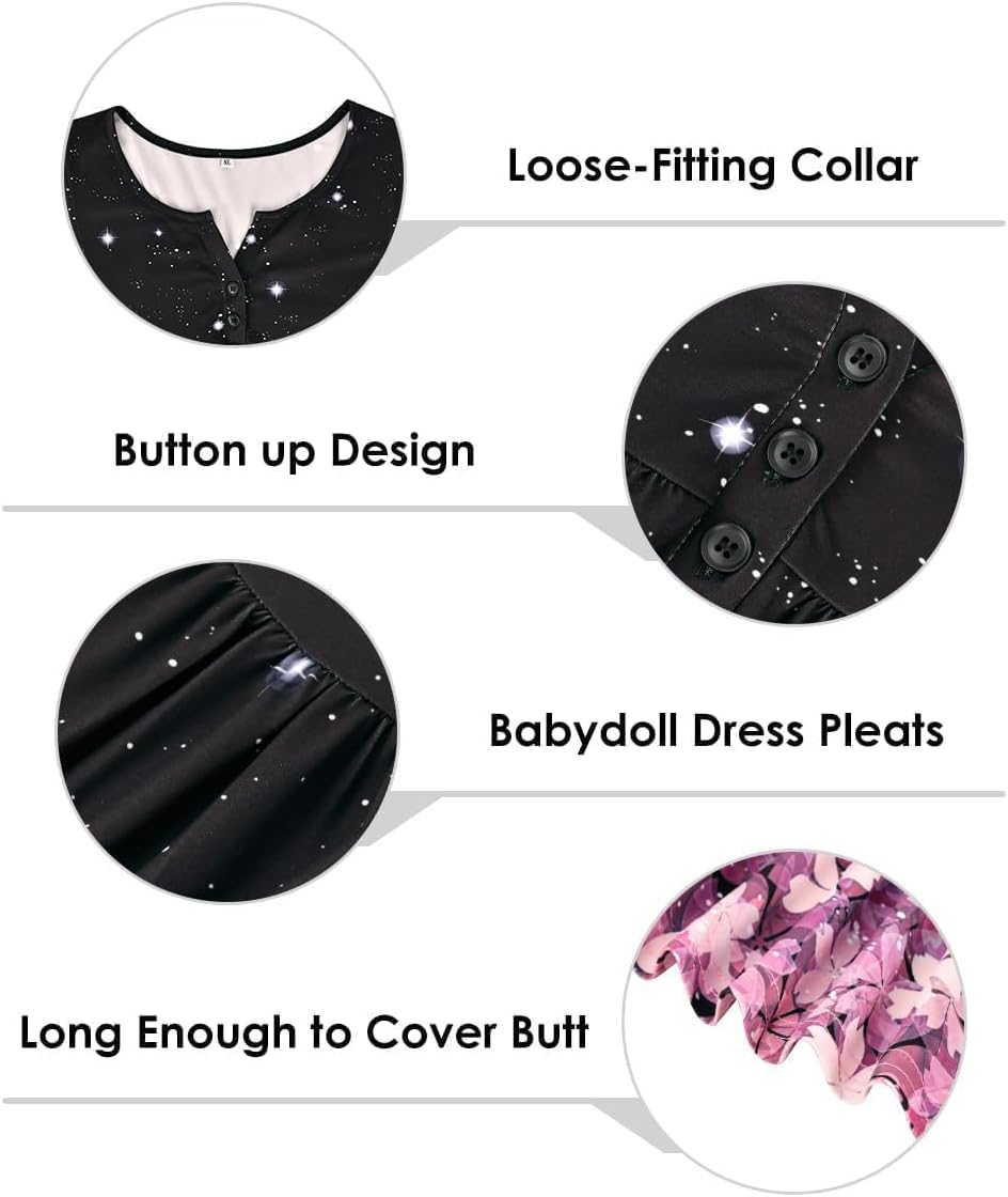 TIYOMI Plus Size Tunic for Women Long Sleeve Fall Tops XL-5XL - Image 5