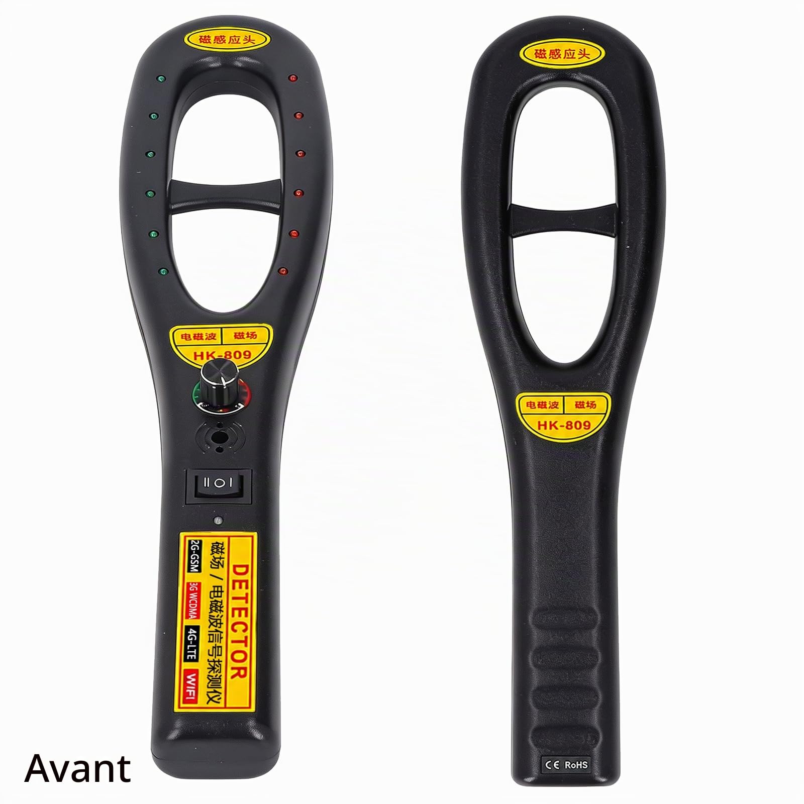 Fyearfly Détecteur de Dispositif GPS, Détecteur Anti-Espion, Localisateur de Signal GPS, Détecteur de Micros Cachés, Scanner de Caméras Cachées, pour La Maison, L'Hôtel Et Les Véhicules