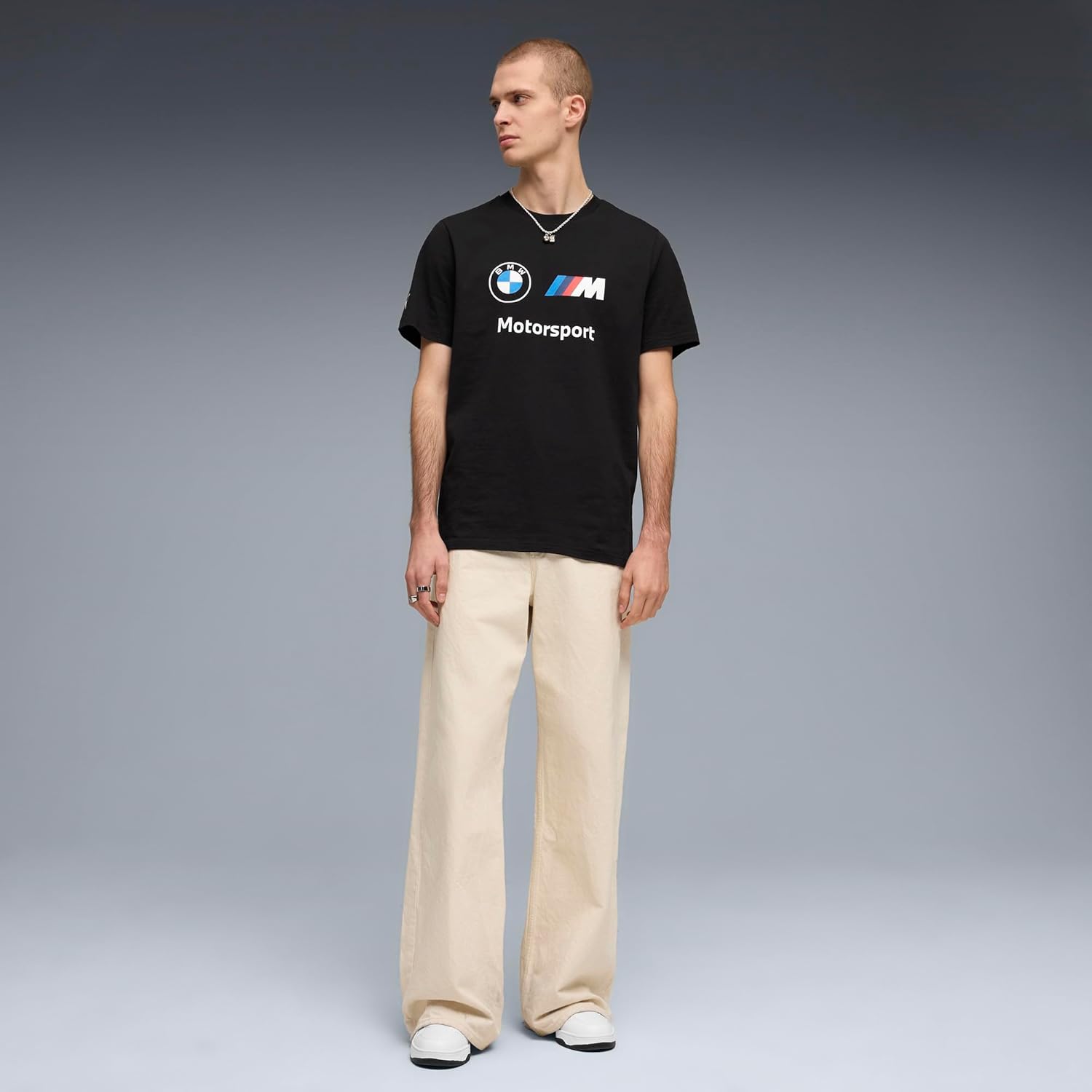 PUMA Men's BMW M Motorsport Essentials Logo T-Shirt, Black SS26, Medium BMW MMS Ess Logo Tee - Image 5